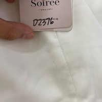 DEFECT | Darryn Drape Midi Skirt in White in XXS / XS / L DEFECT | Darryn Drape Midi Skirt in White in XXS / XS / L