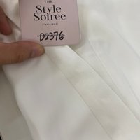 DEFECT | Darryn Drape Midi Skirt in White in XXS / XS / L DEFECT | Darryn Drape Midi Skirt in White in XXS / XS / L