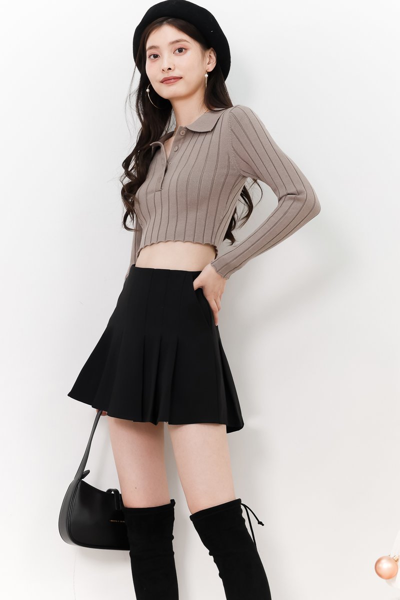 Sidney Sleeved Knit Top