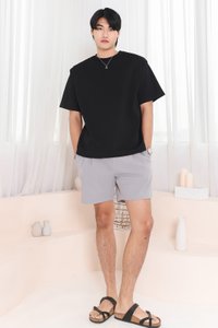 Silvanna Structured Tee in Black Silvanna Structured Tee in Black