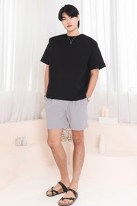 Silvanna Structured Tee in Black Silvanna Structured Tee in Black