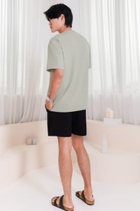 Saber Short Sleeve Shirt in Muted Sage