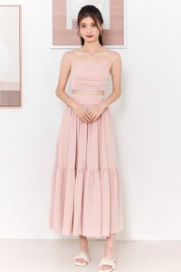 Tilly Tiered Top Petite V1 in Light Pink Tilly Tiered Top Petite V1 in Light Pink