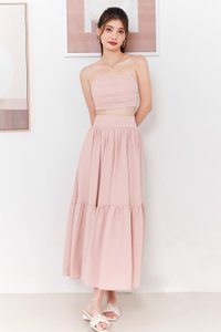 Tilly Tiered Top Petite V1 in Light Pink Tilly Tiered Top Petite V1 in Light Pink