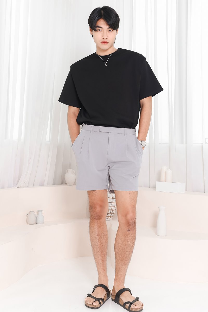 DEFECT | Pharsa Pleat Berms in Light Grey in L