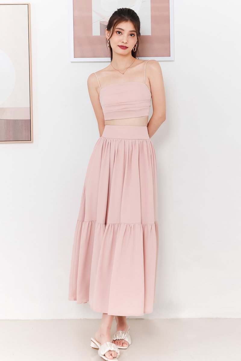 Tilly Tiered Top Petite V1 in Light Pink Tilly Tiered Top Petite V1 in Light Pink