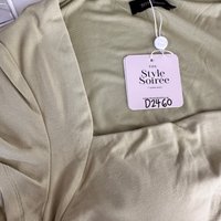 DEFECT | Pera Padded Tee in Avo Green in L