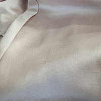 DEFECT | Paris Pearl Satin Romper Dress in Pastel Pink in M / XL DEFECT | Paris Pearl Satin Romper Dress in Pastel Pink in M / XL