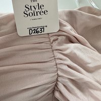 DEFECT | Madeline Mesh One Shoulder Jumpsuit in Nude Blush in S DEFECT | Madeline Mesh One Shoulder Jumpsuit in Nude Blush in S