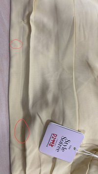 DEFECT | Tilly Tiered Top Petite in Pastel Yellow in L DEFECT | Tilly Tiered Top Petite in Pastel Yellow in L