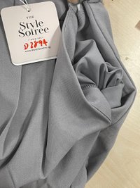 DEFECT | Pharsa Pleat Berms in Light Grey in L