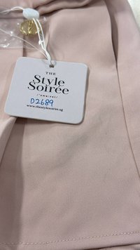 DEFECT | Paloma Pearl Button Shorts in Light Pink in S DEFECT | Paloma Pearl Button Shorts in Light Pink in S