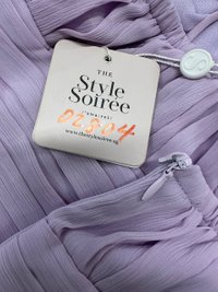 DEFECT | Casey Chiffon Jumpsuit in Lavender in XS DEFECT | Casey Chiffon Jumpsuit in Lavender in XS