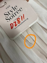 DEFECT | Madeline Mesh Romper Dress in White X Nude in XS DEFECT | Madeline Mesh Romper Dress in White X Nude in XS