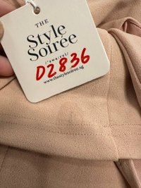 DEFECT | Trina Tube Slit Midaxi in Blush in XXS DEFECT | Trina Tube Slit Midaxi in Blush in XXS