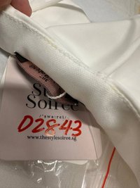 DEFECT | Cadea Cross Back Top in White in M