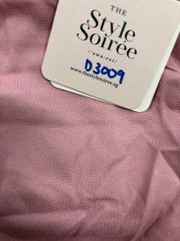 DEFECT | Perdynn Padded Tie Back Midaxi in Lavender Pink in L