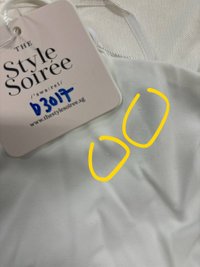 DEFECT | Cadea Cross Back Top in White in L