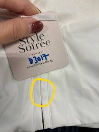 DEFECT | Cadea Cross Back Top in White in L