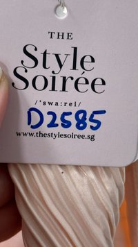 DEFECT | Plisse Pleats Halter Top in Light Blush in S DEFECT | Plisse Pleats Halter Top in Light Blush in S