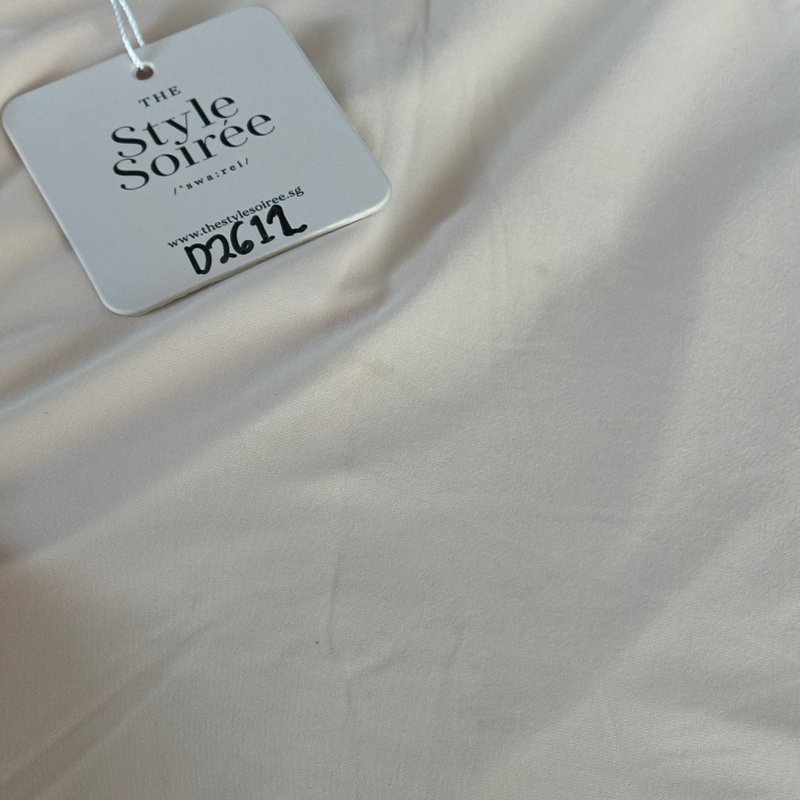 DEFECT | Rin Ribbon Co-ord Skorts in Cream Nude in S