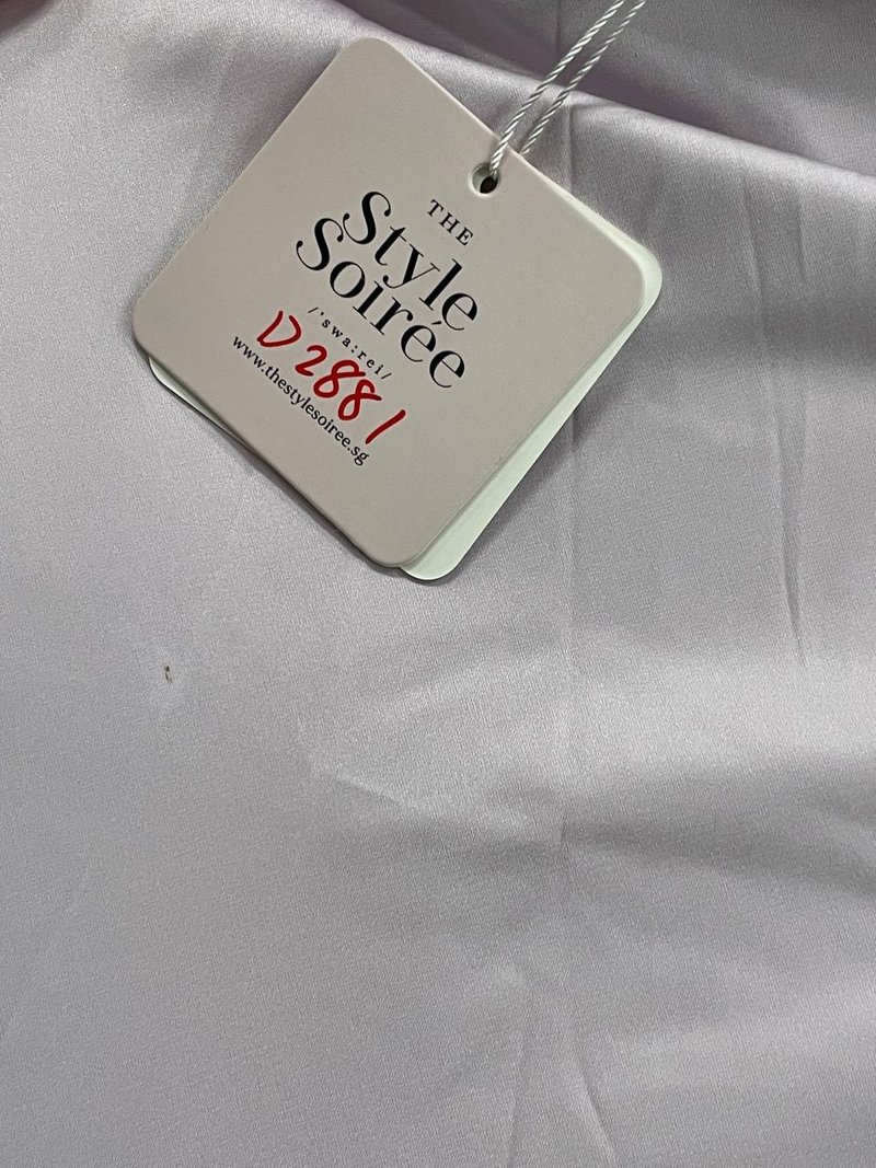 DEFECT | Claire Cross Back Maxi in Lilac in S