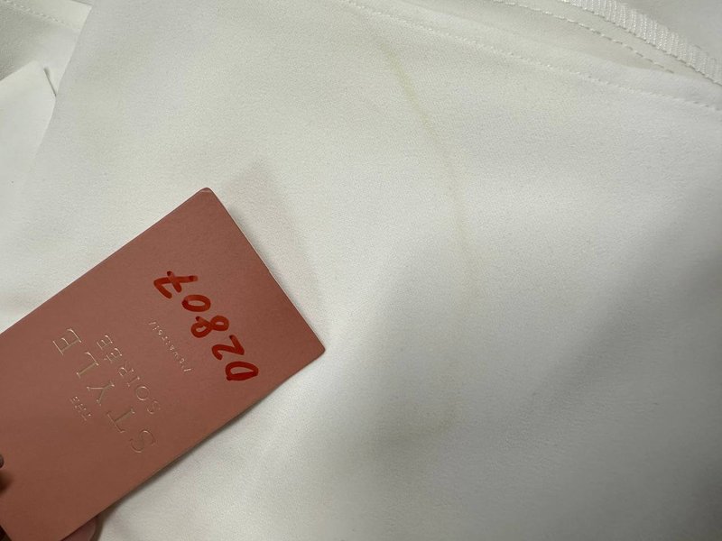 DEFECT | Sandy Slit Maxi In White (With Shorts Lining) in XS
