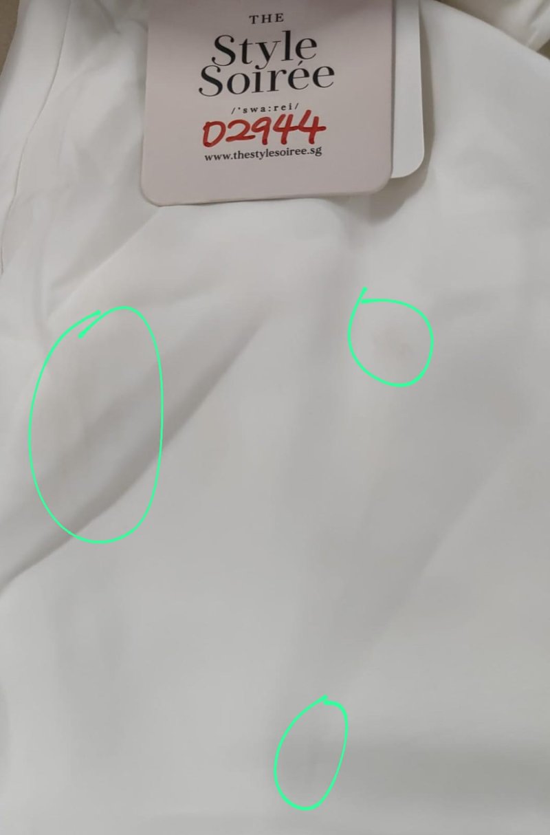 DEFECT | Cass Cut Out Midaxi V2 in White in XL