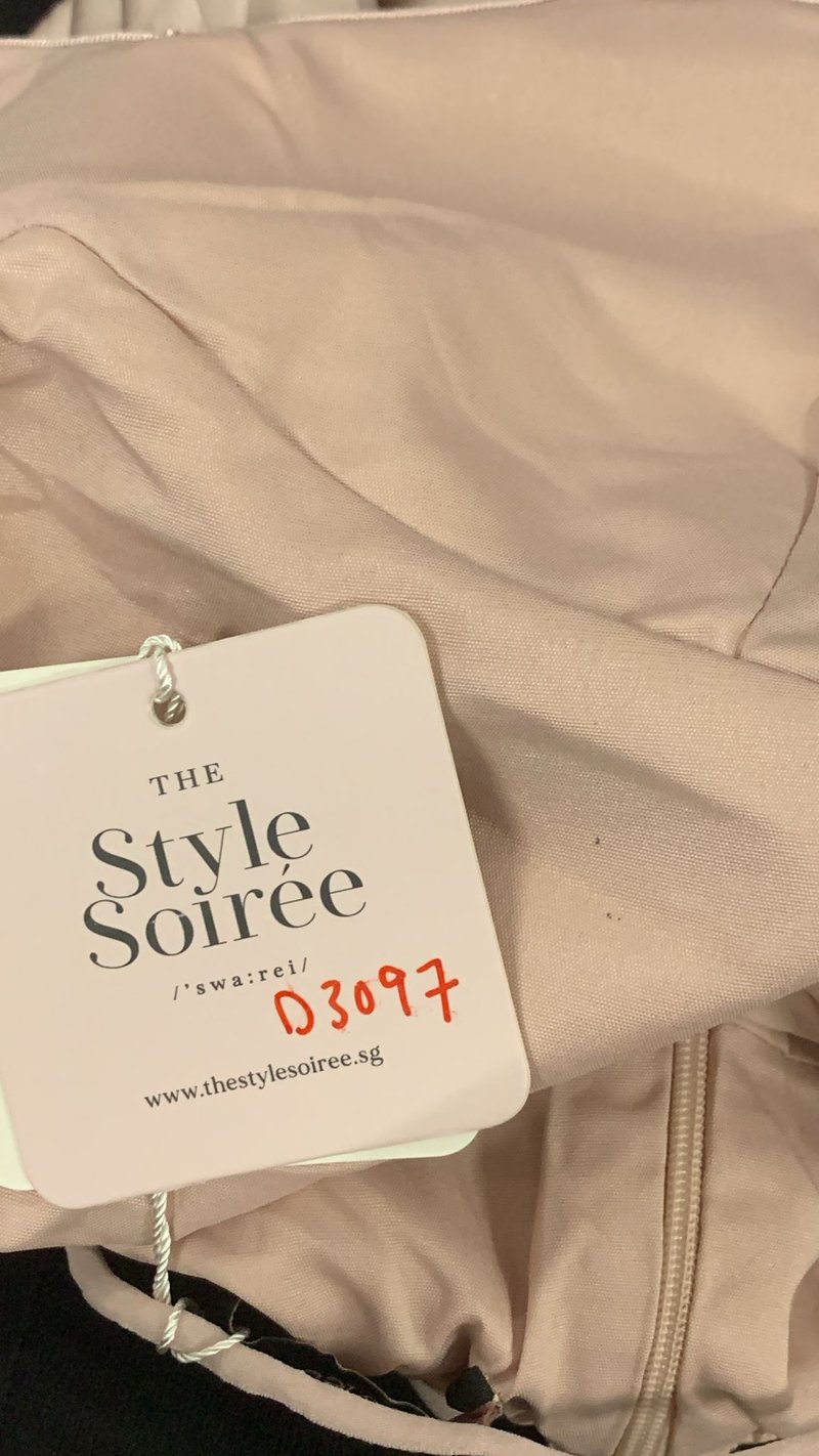 DEFECT | Claire Cross Back Maxi in Pink in M