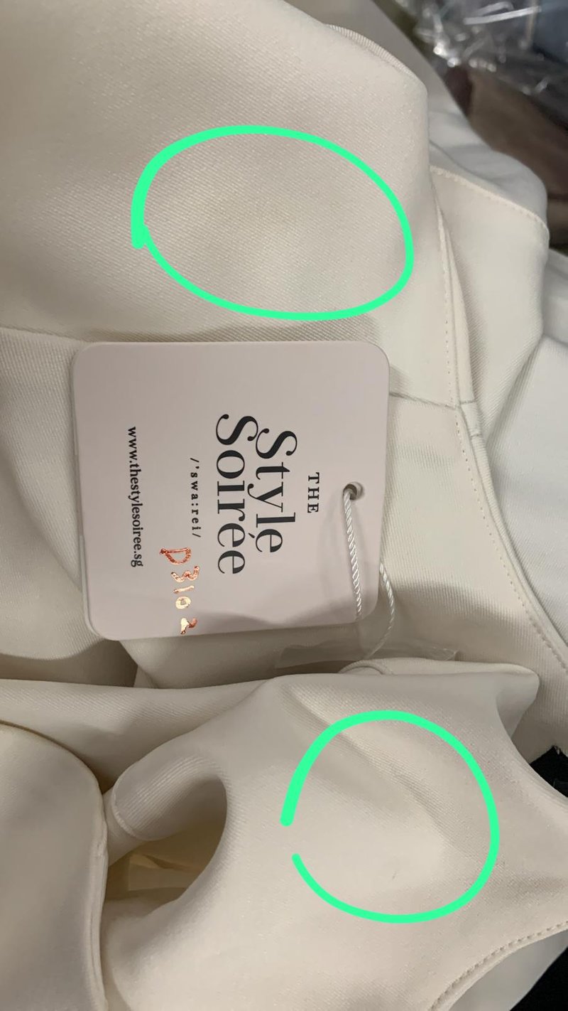 DEFECT | Lesley Long Sleeve Shirt in Cream in S