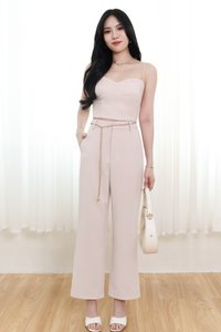 Chancie Co-ord Padded Top in Blush Chancie Co-ord Padded Top in Blush