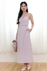 Cayla Co-ord Top in Lilac Cayla Co-ord Top in Lilac