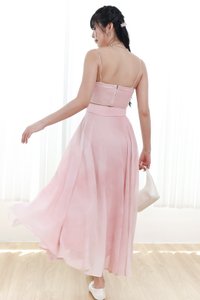 DEFECT | Phaedra Printed Co-ord Skirt in Blush Pink ( Petite Length ) in XS