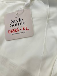 DEFECT | Rin Ribbon Sleeved Co-ord Skorts in White in XS,S,M,XL DEFECT | Rin Ribbon Sleeved Co-ord Skorts in White in XS,S,M,XL