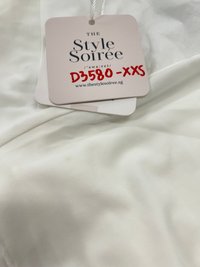 DEFECT| Rin Ribbon Co-ord Skorts in White in XXS,XS,S,M,L,XL