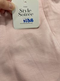 DEFECT | Rianne Ruched Midi Dress in Pastel Pink in XXS DEFECT | Rianne Ruched Midi Dress in Pastel Pink in XXS