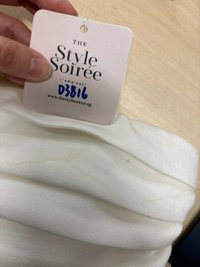 DEFECT | Reylene Romper Dress in White in XXS