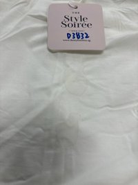 DEFECT | Raquel Ruched Co-ord Skirt in White in M