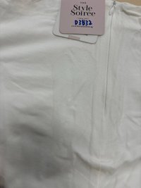 DEFECT | Raquel Ruched Co-ord Skirt in White in M