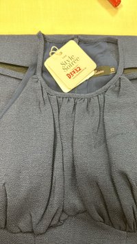 DEFECT | Tracie Tweed Romper Dress in Navy in XS