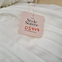 DEFECT | Perdi Pearl Pleated Jumpsuit in White in M