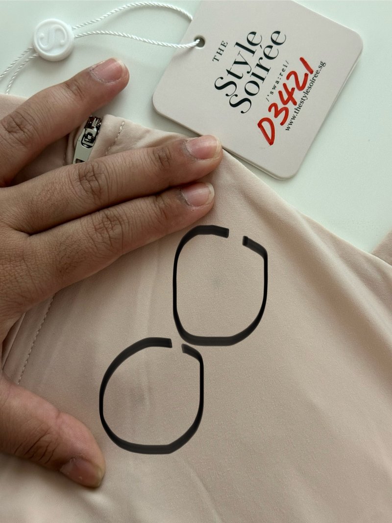 DEFECT | Rin Ribbon Sleeved Co-ord Top in Ballet Pink in XXS/XS/S/M/L/XL DEFECT | Rin Ribbon Sleeved Co-ord Top in Ballet Pink in XXS/XS/S/M/L/XL