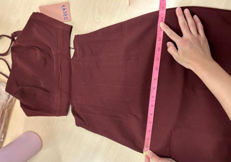 DEFECT| Cassidy Cut Out Midi V2 in Maroon in XS