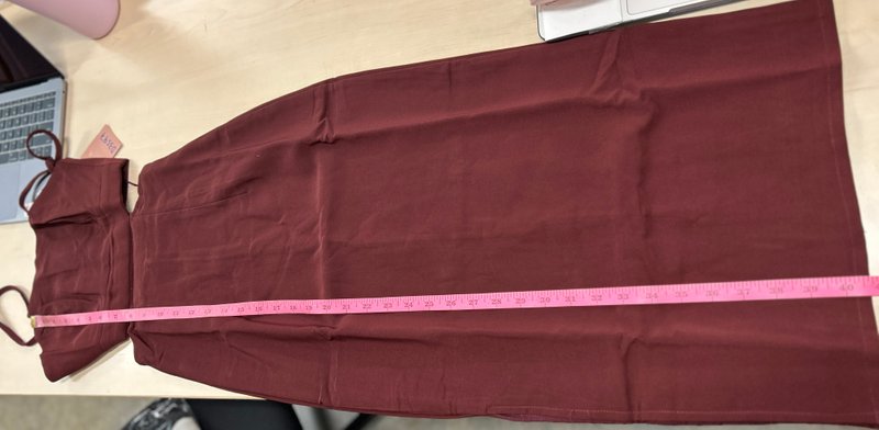 DEFECT| Cassidy Cut Out Midi V2 in Maroon in XS