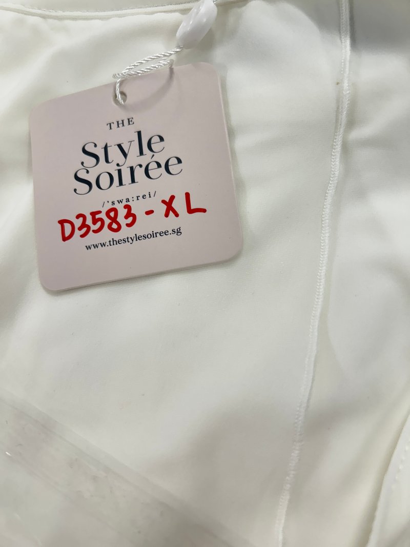 DEFECT | Rin Ribbon Sleeved Co-ord Skorts in White in XS,S,M,XL