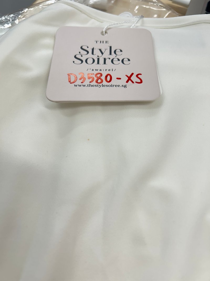 DEFECT| Rin Ribbon Co-ord Skorts in White in XXS,XS,S,M,L,XL