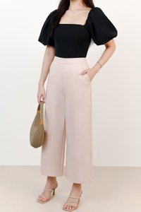 DEFECT Elevate Highwaist Pants V4 in Pastel Light Pink ( Petite Length ) XXS