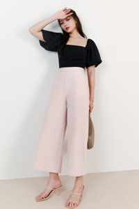 DEFECT Elevate Highwaist Pants V4 in Pastel Light Pink ( Petite Length ) XXS