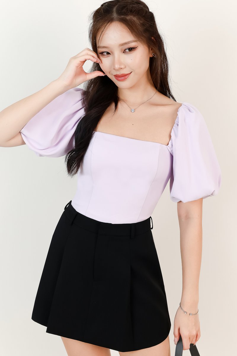 DEFECT | Pierre Puffy Top V3 in Lilac in S