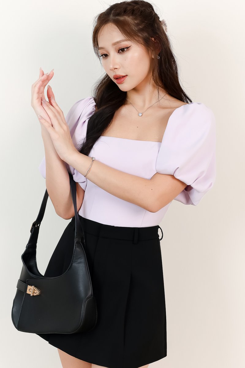 DEFECT | Pierre Puffy Top V3 in Lilac in M
